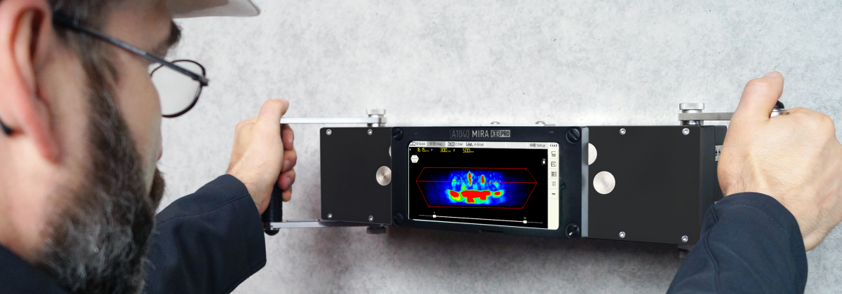 Leading-Edge Equipment for Non-Destructive Testing of Concrete by Means of Ultrasonic Imaging & UPVT