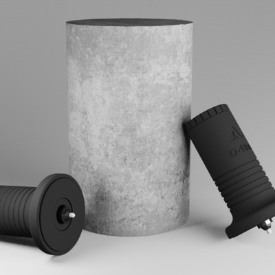 D-18xx -DPC Probe Holder for Direct Through-Transmission